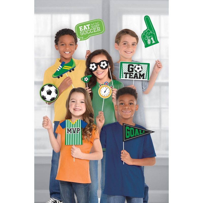 Soccer photo props Game Time 13 pieces