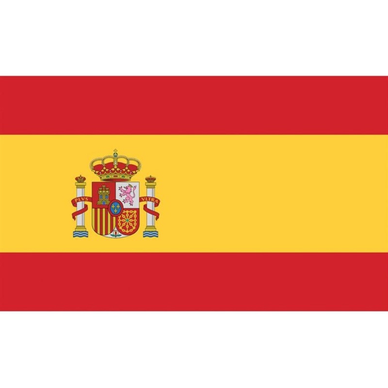 Spain Fan Flag 150 x 90cm
