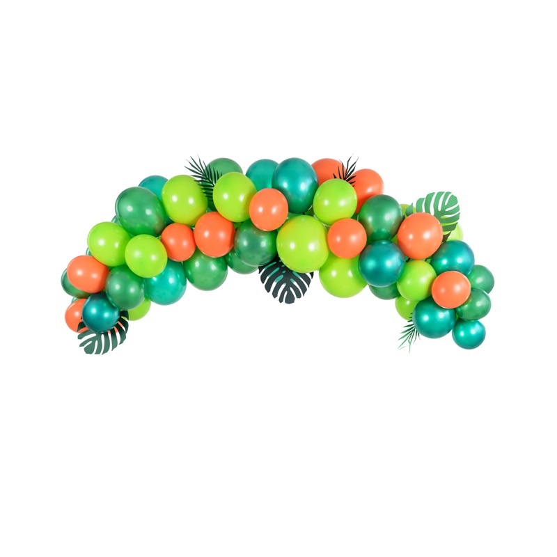 Tropical balloon garlands set
