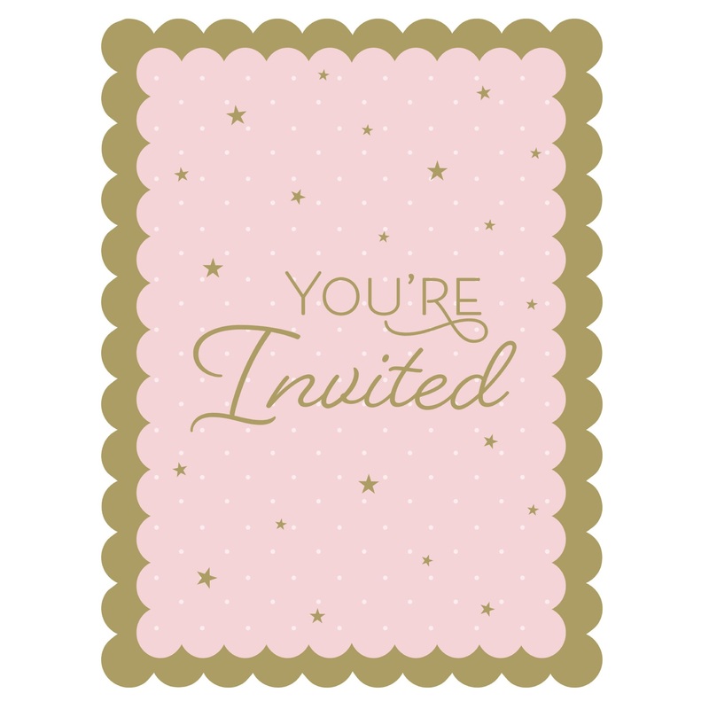8 Royal Swan invitation cards