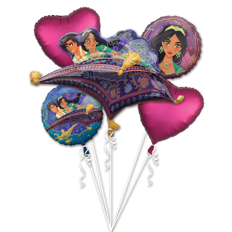 Aladdin balloon bouquet oriental night