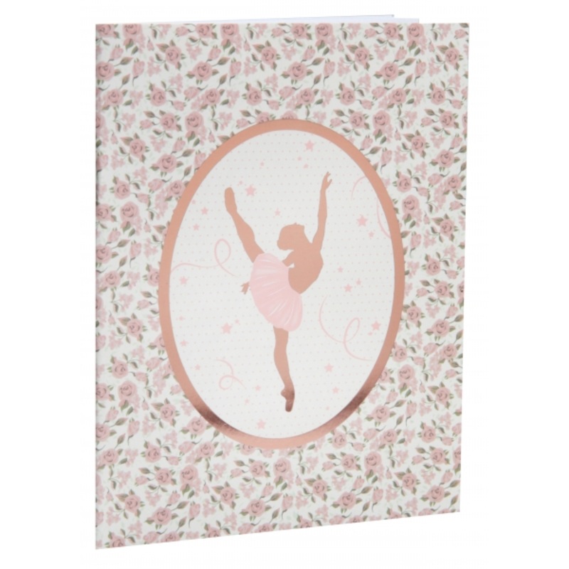 Ballerina Notebook Arabesque 12 x 16cm
