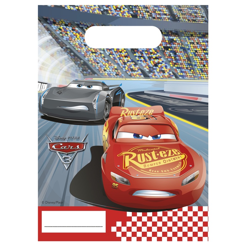 Cars 3 Evolution giveaways gift bags 6 pieces
