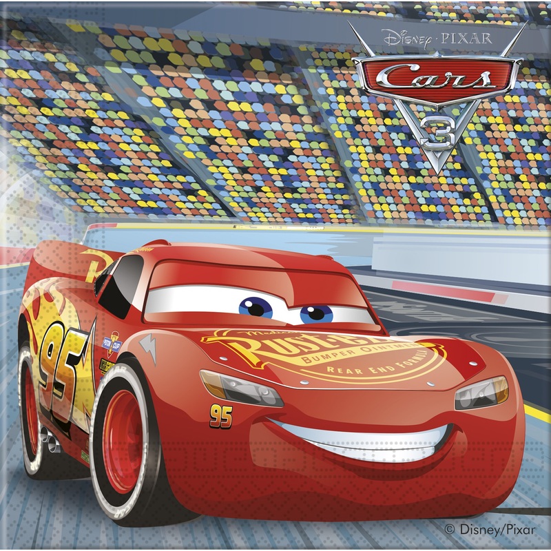 Cars 3 Evolution paper napkin 33x33cm