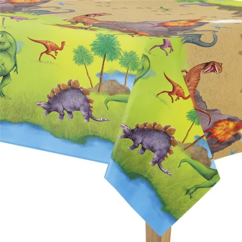 Dino adventure tablecloth 2.13 x 1.37m