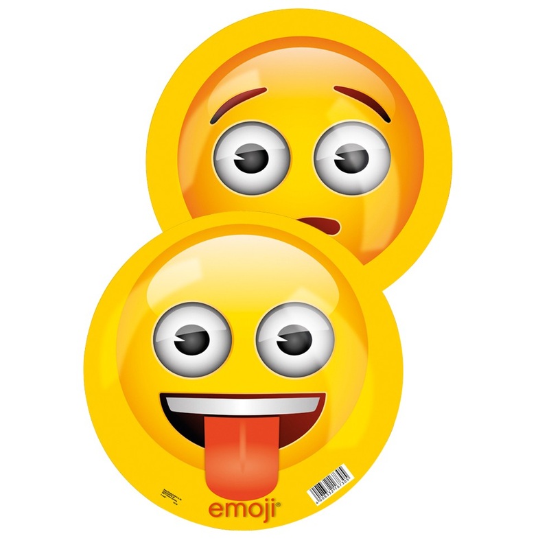 Emoji Ball Naughty & Worried 23cm