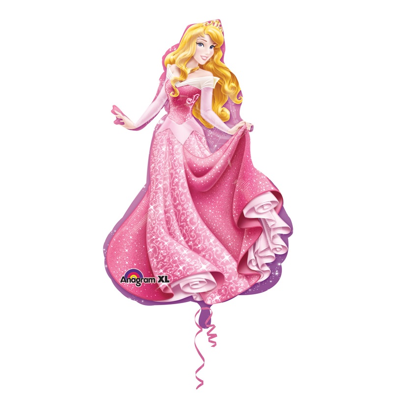 Foil balloon Sleeping Beauty figure