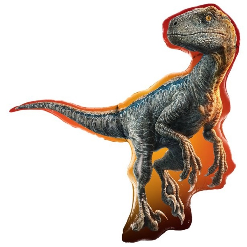 Jurassic World Raptor foil balloon 97cm