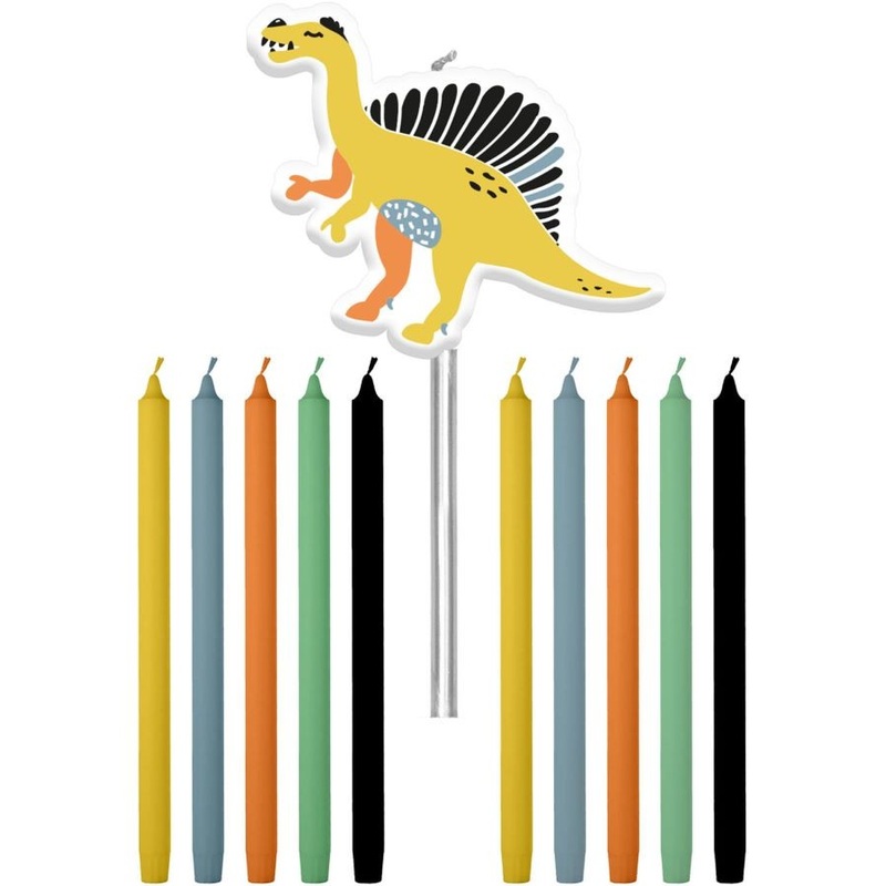 Little Dino cake candle 11 pieces