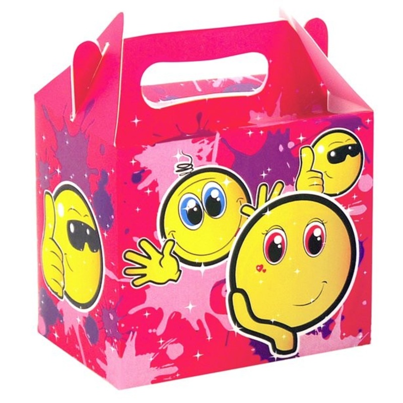 Smiley gift box 14cm