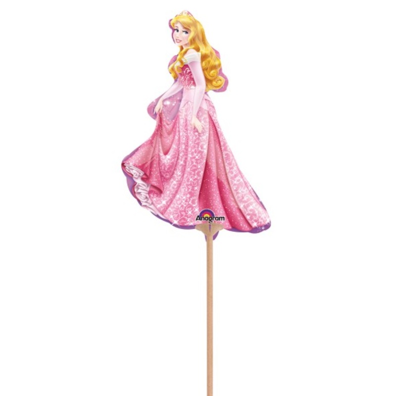 Stick balloon Sleeping Beauty figure