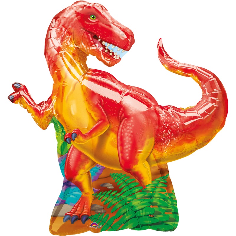 T-Rex prehistoric giant foil balloon 74cm