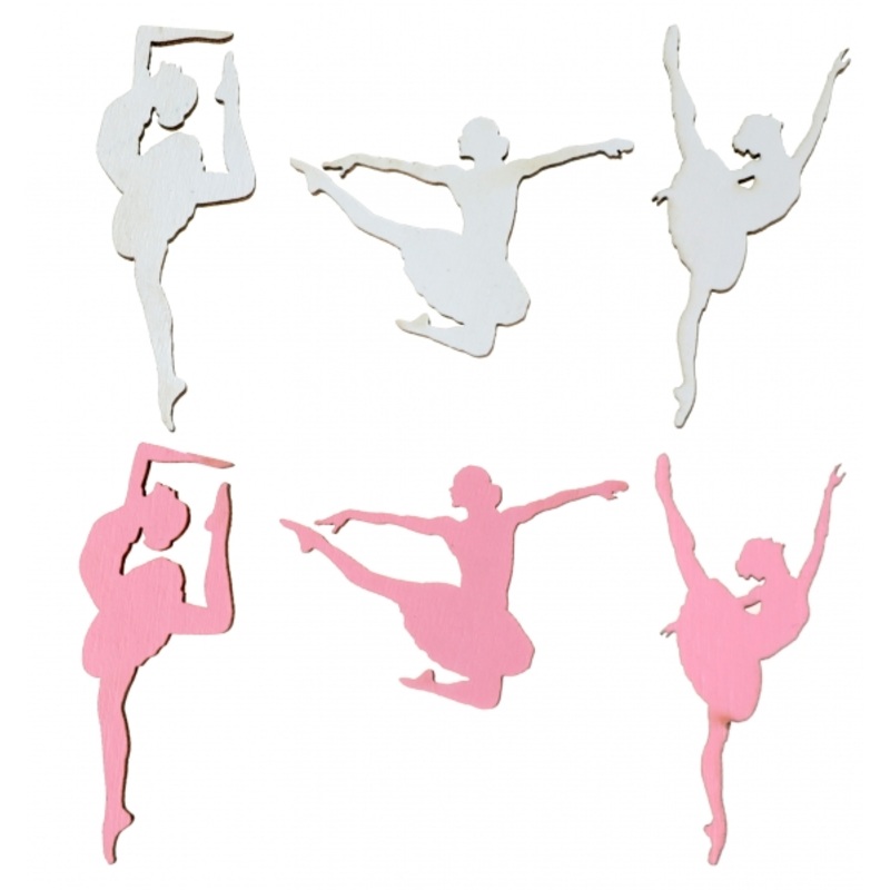 10 ballerina decorative elements Arabesque
