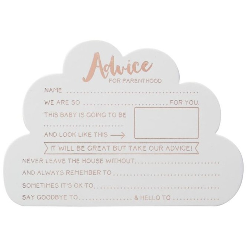10 hello world advice cards 17 x 16cm