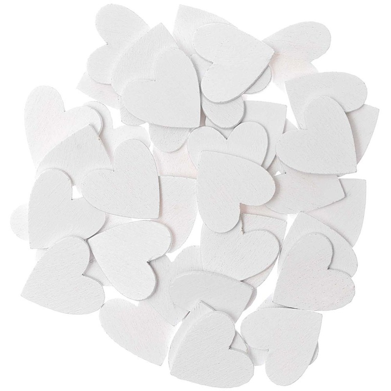 48 Herzl wood sprinkle decorations