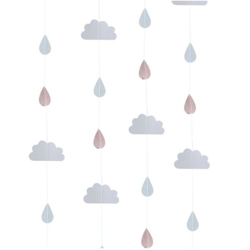 6 Hello world clouds hangers 2m