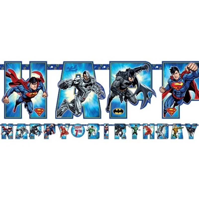 Avengers birthday garland customizable