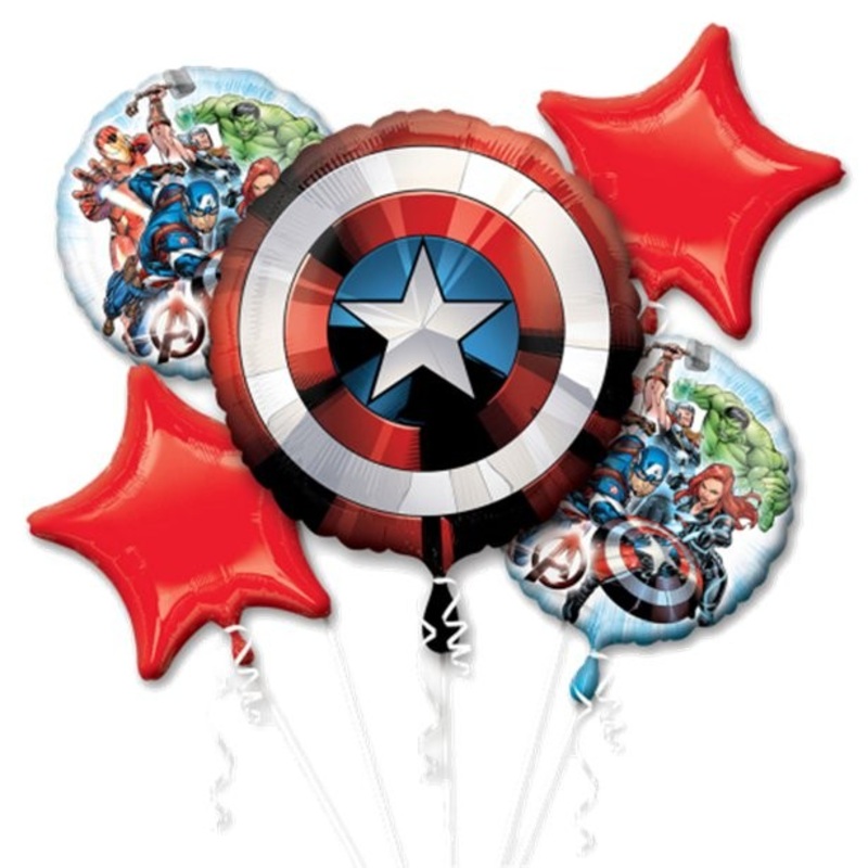 Avengers crew balloon bouquet