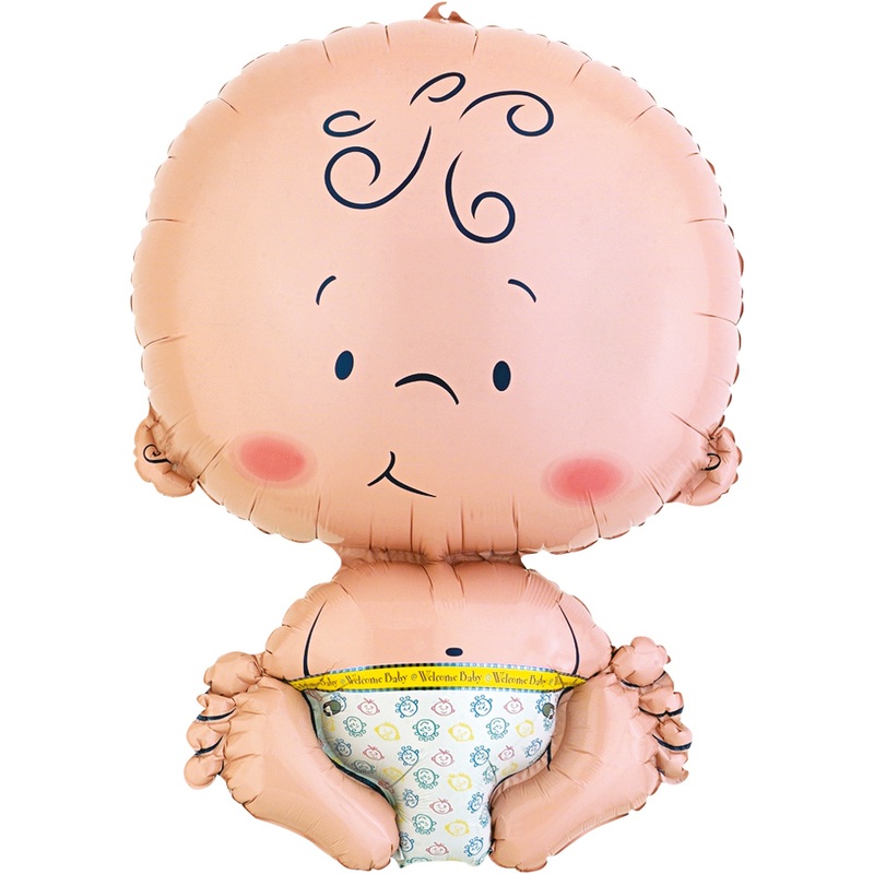 Foil balloon Sitting Baby XL