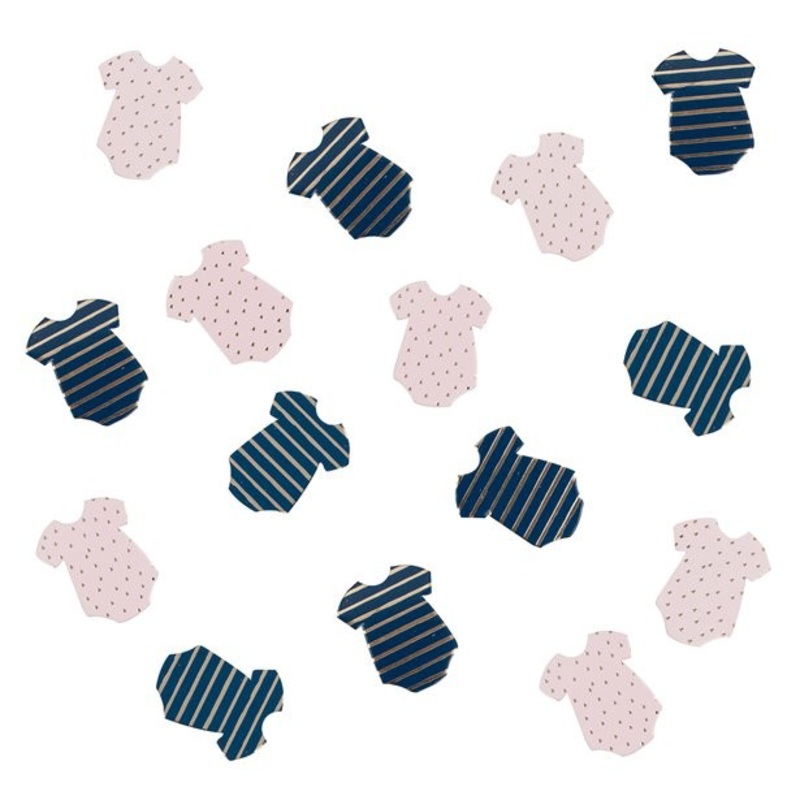 Gender Reveal Confetti in Romper Shape 13g