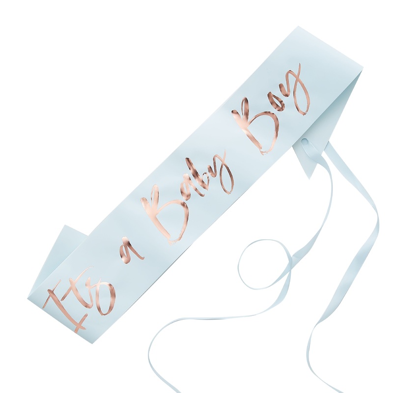 Newborn Star Baby Boy Sash 75cm