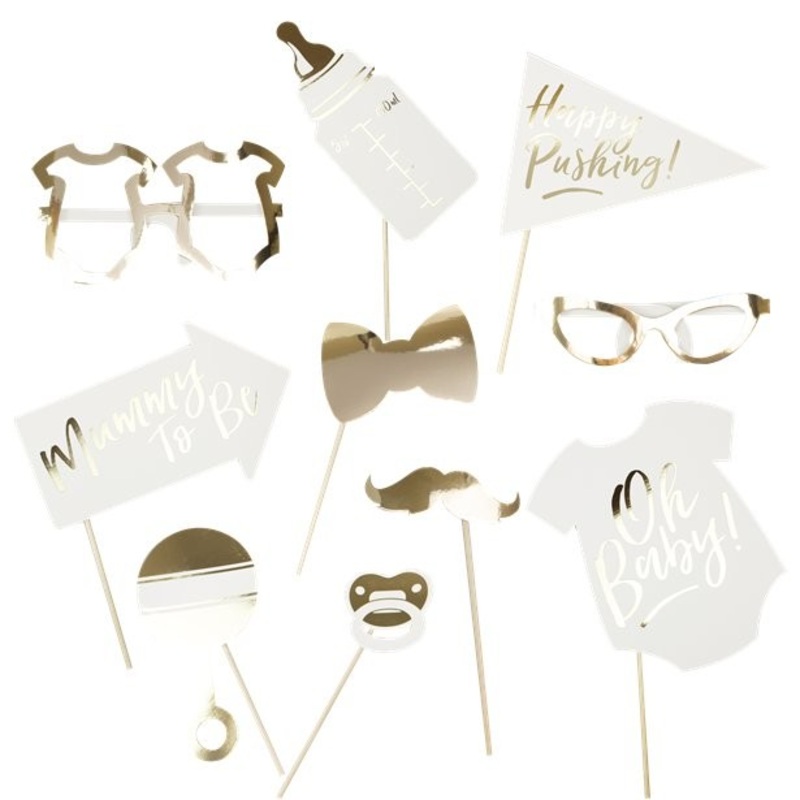 Oh baby photo props 10 pieces