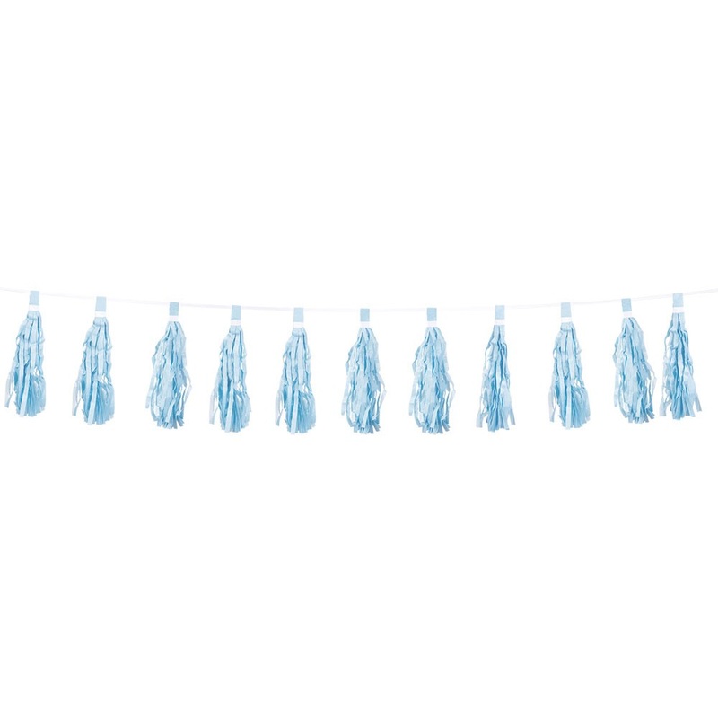 Baby party tassel garland 3m