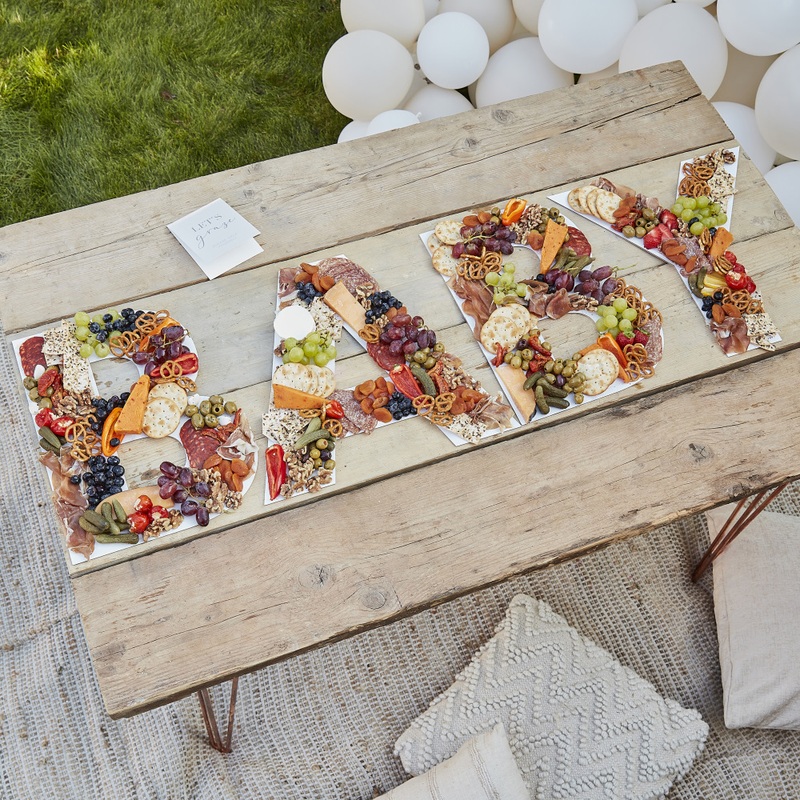 BABY serving plate white