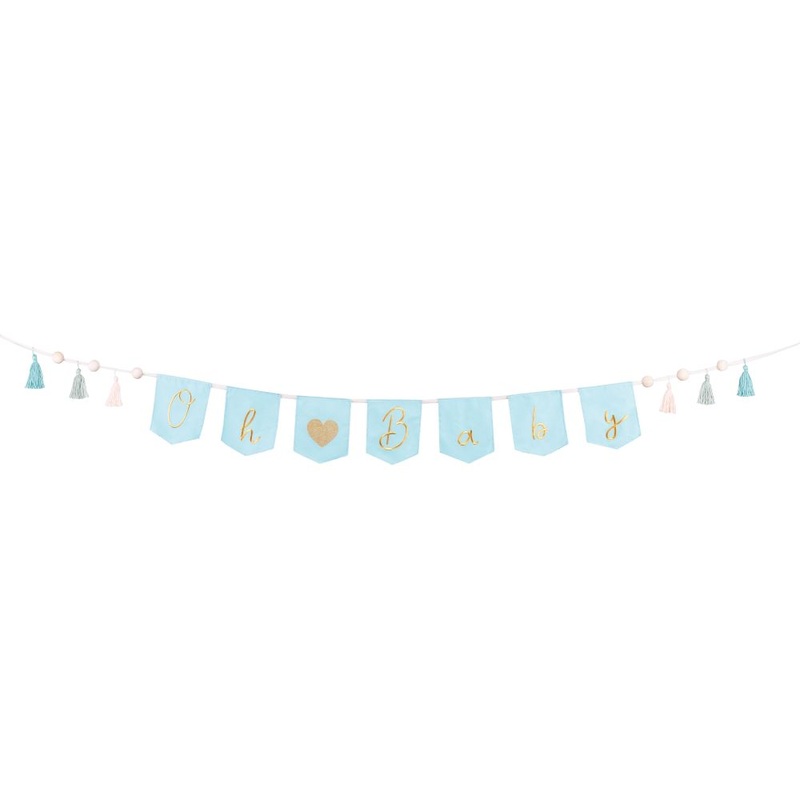Cotton garland Oh Baby Boy 2.5m