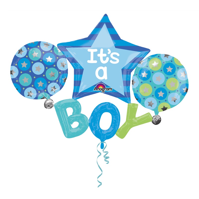 Foil balloon baby shower Little Prince