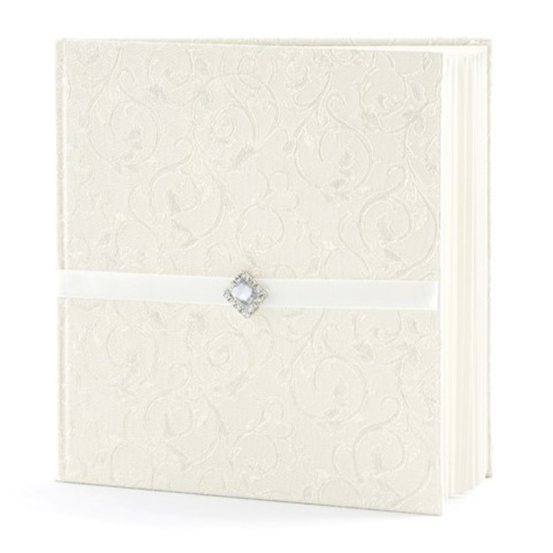 Guest book Treasures cream 20.5cm