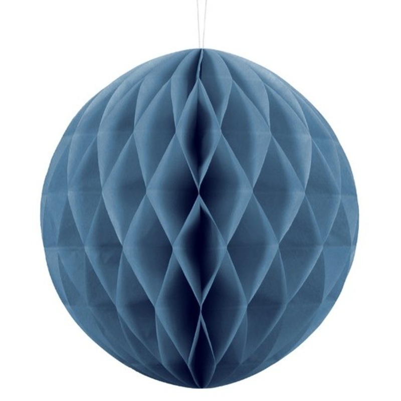 Honeycomb ball Lumina blue 30cm