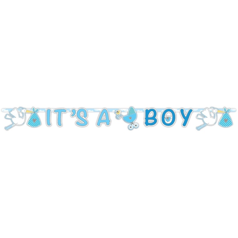 Its a Boy baby shower garland 1.7m