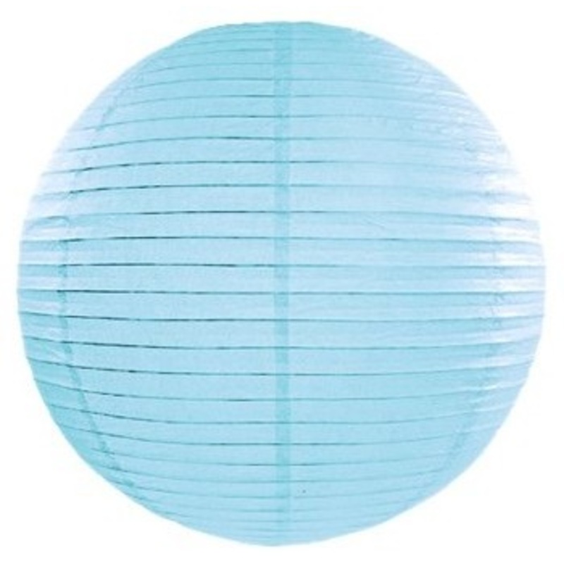 Lantern Lilly ice blue 25cm