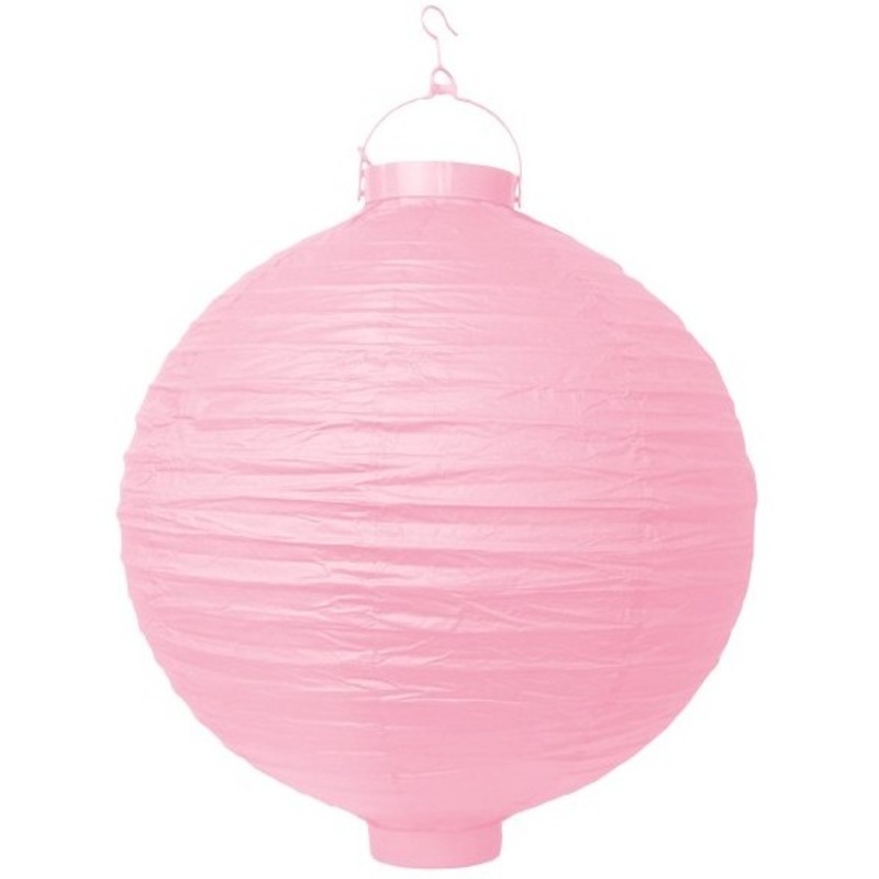 LED lampion Summer Nights light pink 30cm