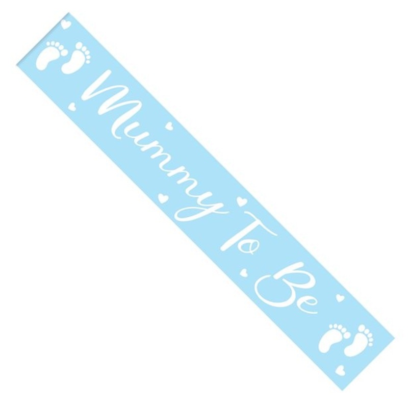 Mummy To Be sash blue