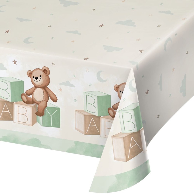 My little teddy tablecloth