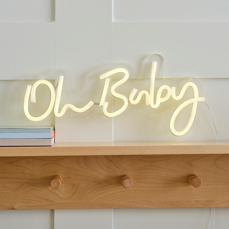 Oh Baby neon light sign 34 x 17cm