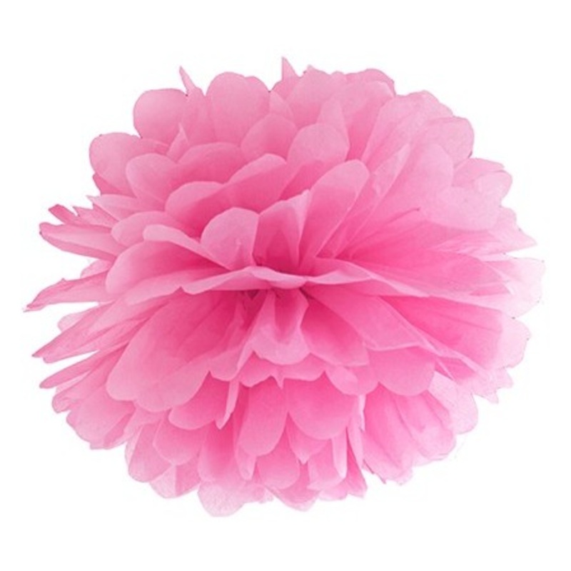 Pompon Romy pink 25cm