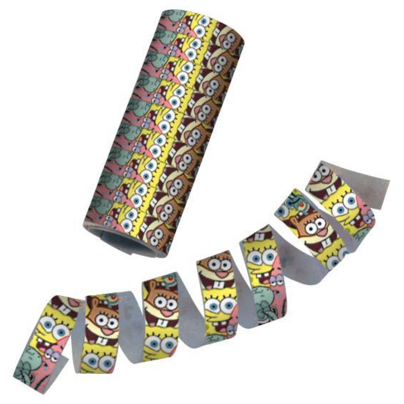 1 roll of SpongeBob Fun streamers