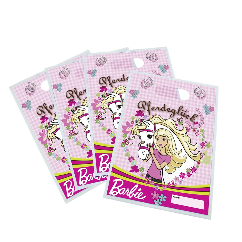 6-pack Barbie gift bag children's birthday