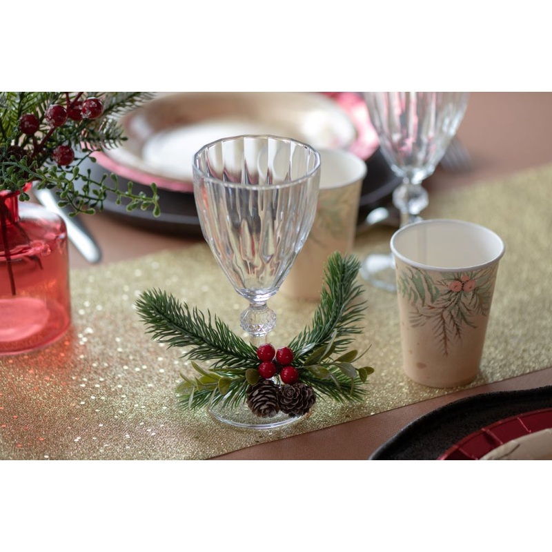 Small fir tree decoration 19 x 6cm