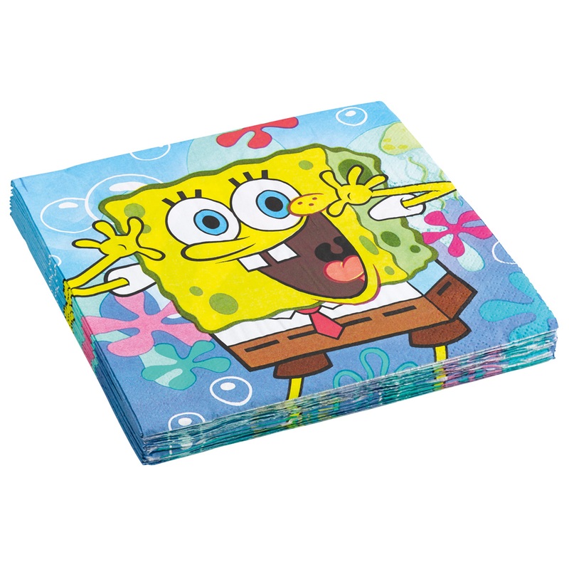 SpongeBob Napkin Jelly Fish Fun Set of 20