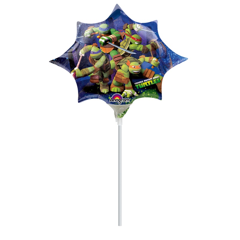 Stick balloon star Ninja Turtles