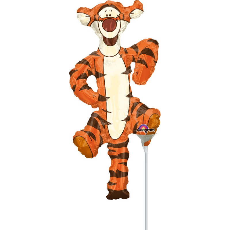 Stick balloon Tigger in jumping mood