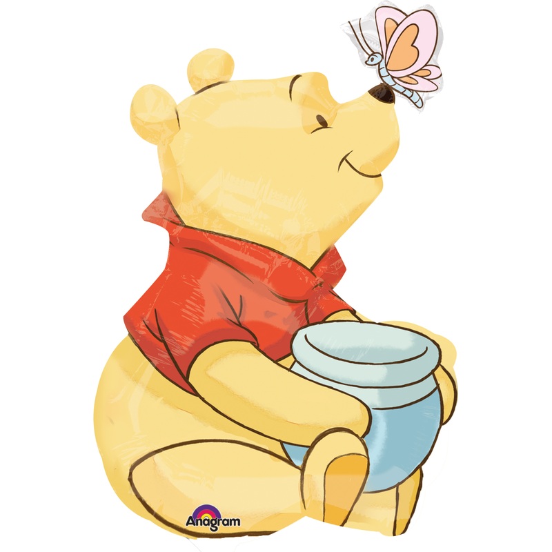 Stick balloon Winnie the Pooh with honey
