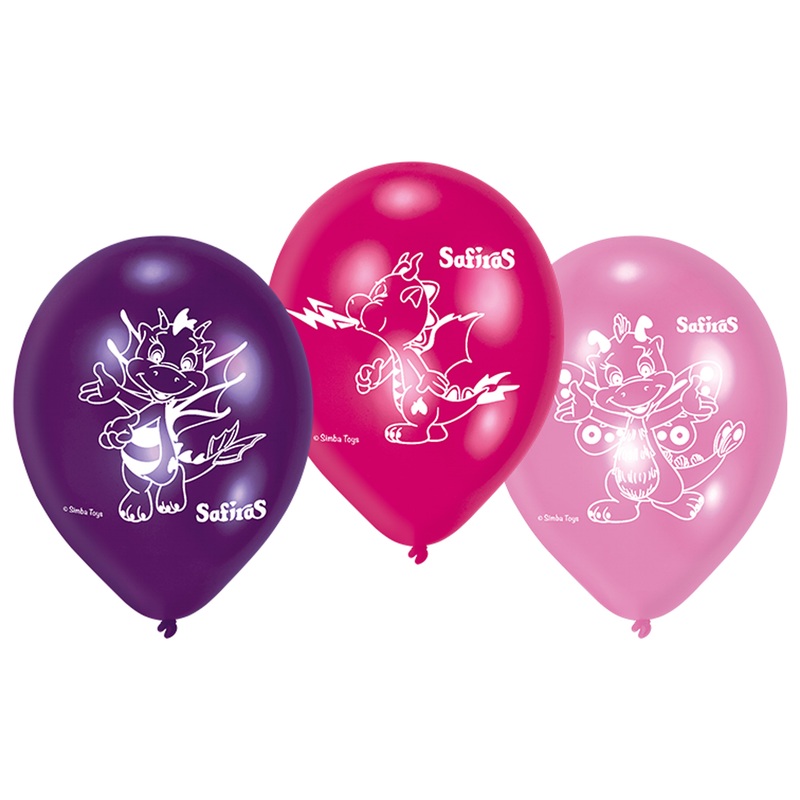 6 Sifiras element dragon balloons