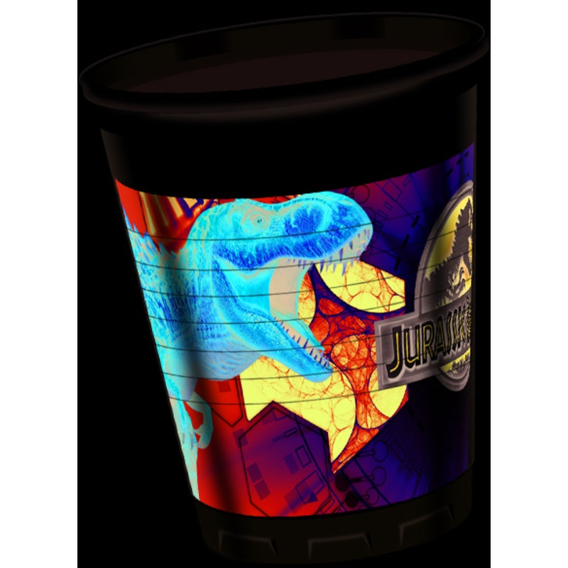 8 Jurassic World Dinos plastic cups 200ml