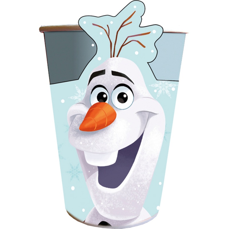 8 Olaf's Winter World paper cups 200ml