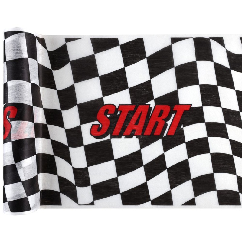 Table runner Formula 1 finish line 5m x 30cm
